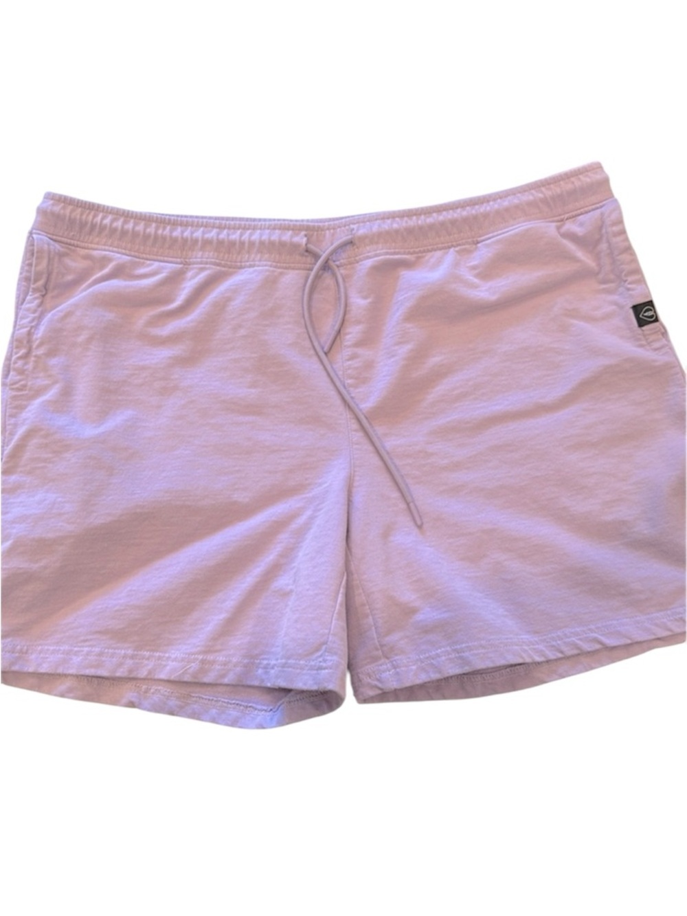 Beautiful Bastard Men’s Cotton French Terry Lilac Shorts With Front Tie size 3XL